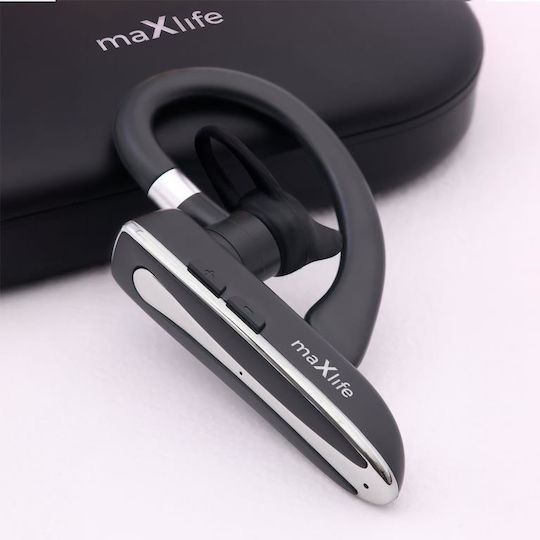 Maxlife MXBH-01 In-ear Bluetooth Handsfree Cască cu Carcasă de Încărcare Negru