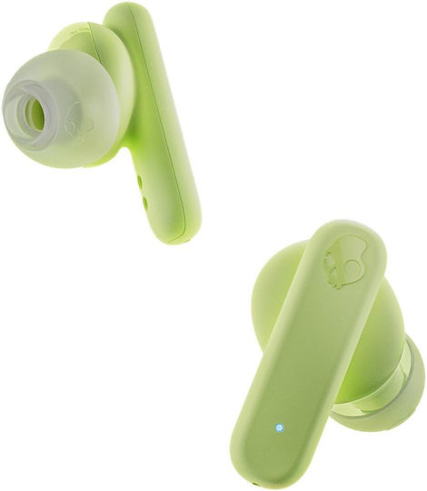 Skullcandy Smokin Buds Bluetooth Handsfree Earphones with Charging Case Matcha