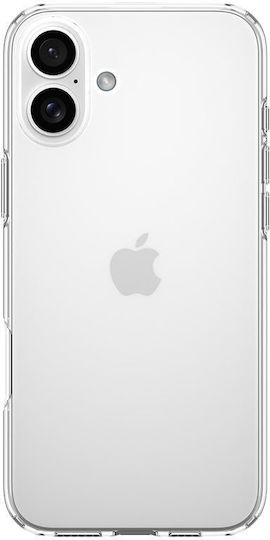 Spigen Crystal Flex Crystal Back Cover Σιλικόνης Διάφανο (iPhone 16 Plus)