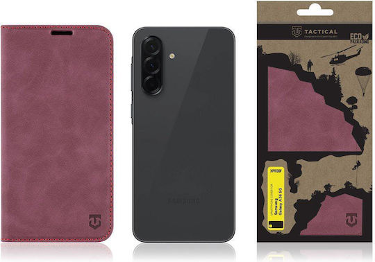 Tactical Xproof Задна корица Кожа / Пластмаса Червен (Samsung Galaxy A36 5G, производител: Tactical Xproof)