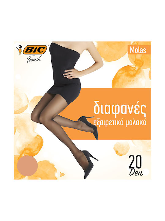 Καλσόν 20DEN Μελί XLarge Molas Bic Touch (1 τεμ)