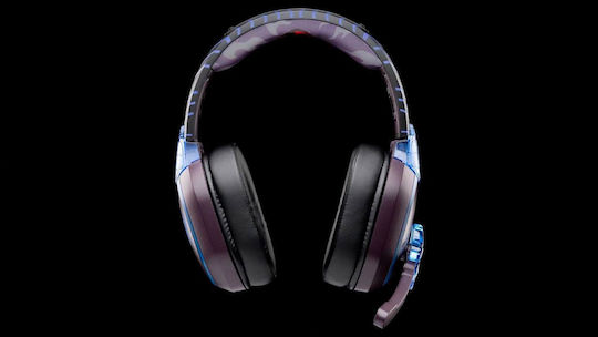 Lexip Madara Destruction Wireless Over Ear Gaming Headset with 3.5 mm / Bluetooth Connectivity Brown for Nintendo Switch / PC / PS4 / PS5 / XBOX