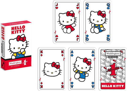Winning Moves Waddingtons No.1 Playing Cards Hello Kitty English Language Wm05101-en1-12