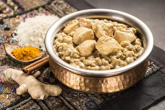 Pro Ration Chicken Korma Rice Ready Meal With Meat Rice 556kcal 25gr 15 Years
