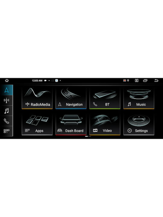 Digital IQ Car Audio System for Audi A3 2013-2021 (Bluetooth/USB/WiFi/GPS/Apple-Carplay/Android-Auto) with Touch Screen 12.3"