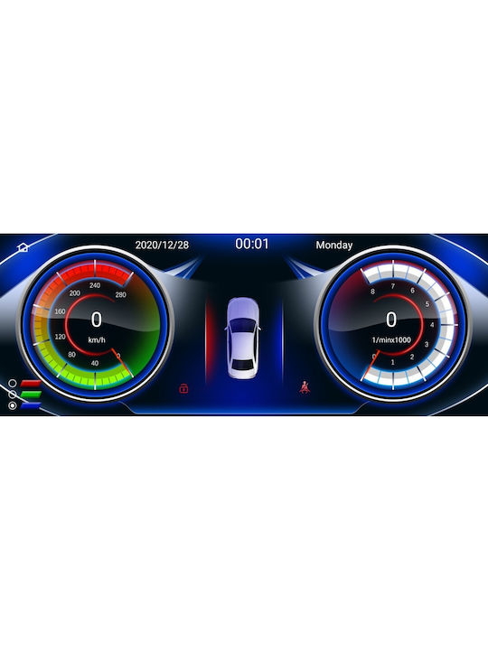 Digital IQ Car Audio System for Audi A3 2013-2021 (Bluetooth/USB/WiFi/GPS/Apple-Carplay/Android-Auto) with Touch Screen 12.3"