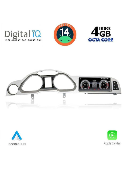Digital IQ Car Audio System for Audi A6 2009-2011 (Bluetooth/USB/WiFi/GPS/Apple-Carplay/Android-Auto) with Touch Screen 8.8"