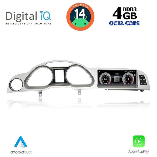 Digital IQ Ηχοσύστημα Αυτοκινήτου για Audi A6 2009-2011 (Bluetooth/USB/WiFi/GPS/Apple-Carplay/Android-Auto) με Οθόνη Αφής 8.8"