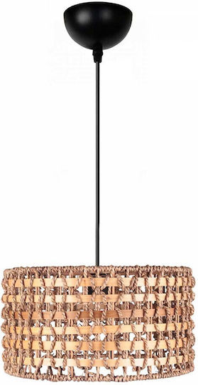 GloboStar Pomegrande Pendant Light Beige Boho with Socket E27 30x30x16cm