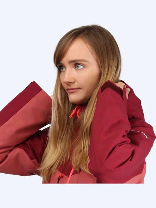 Women's Hiking Jacket Burgundy