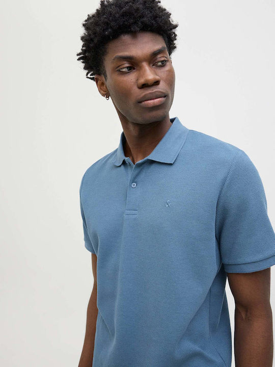 Polo Short Sleeve Blue Blouse