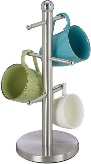Relaxdays Cupa ei Metal Gri 4052025307066