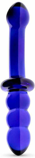 Gildo Γυάλινο Dildo Μπλε 20cm