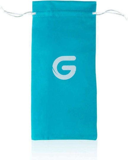 Gildo Glass Dildo with Scrotum Transparent 20cm