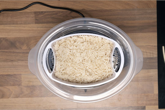 Alpina Appliances 06451648 Ατμομάγειρας με 3 Επίπεδα Μαγειρέματος 9lt