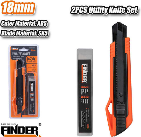 Finder Folding Knife Security with Blade Width 18mm