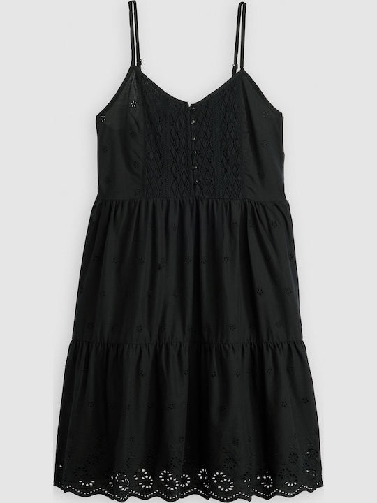 Cora Καλοκαιρινό Mini Φόρεμα Black