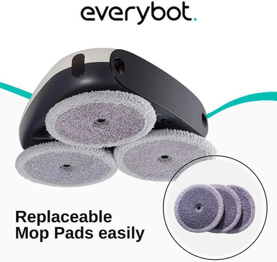 Everybot TS300 Aspirator Robot cu Navigare cu Senzori Albă