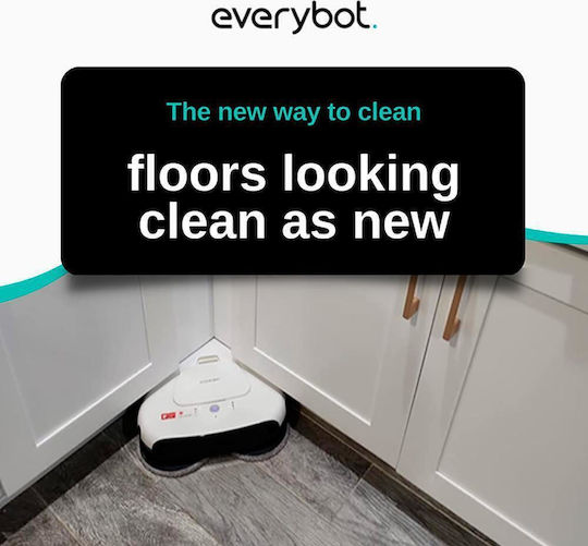 Everybot TS300 Aspirator Robot cu Navigare cu Senzori Albă