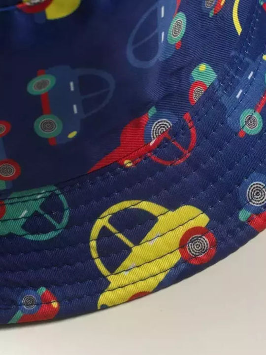 Παιδικό Καπέλο Bucket Υφασμάτινο Μπλε