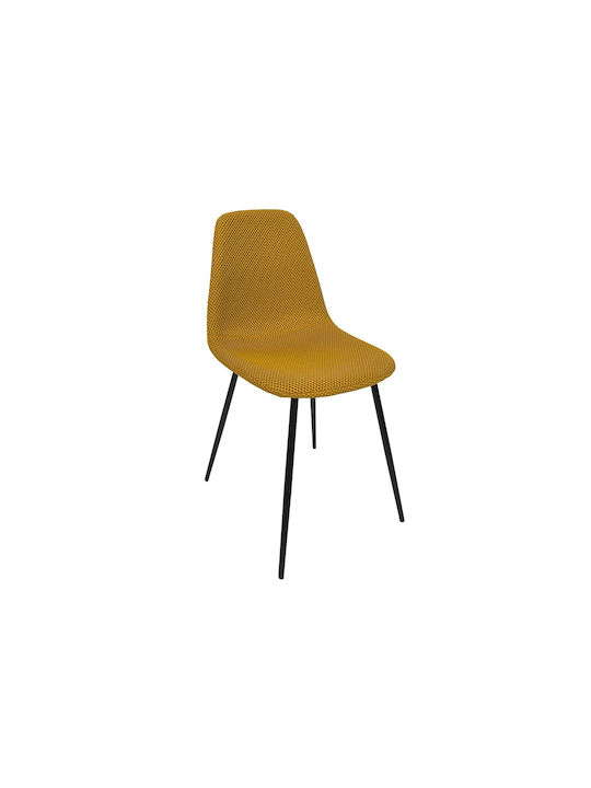 Atom Stühle Speisesaal Gelb 1Stück 44x54x86cm