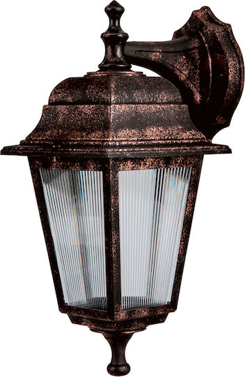 GloboStar Solme Copper Wall-Mounted Outdoor Lighting