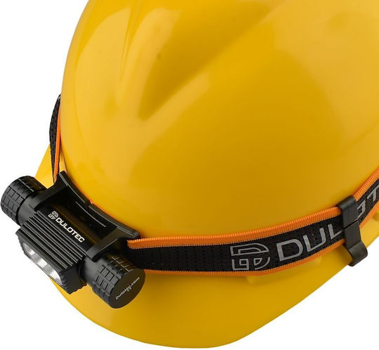 Powerful Dulotec H2 V2.0 Headlamp + 3000 mAh Battery White Red Light