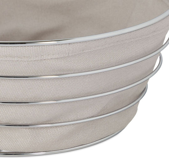Relaxdays Brotkasten Inox Gray 11x23cm
