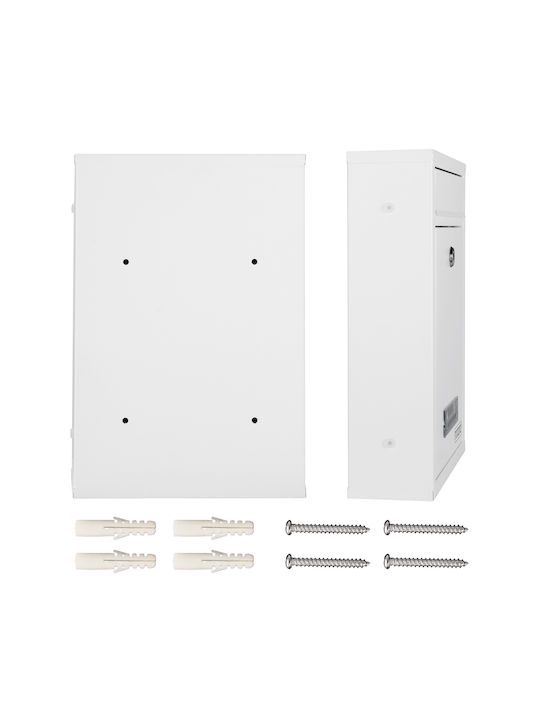 Deuba Cutie Poștală pentru Exterior Inox în Culoarea Gri 32x22x9cm