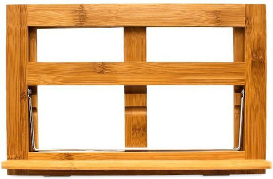Adjustable Book Stand 3 Angles Bamboo 22 X 33 X 22.5 Cm
