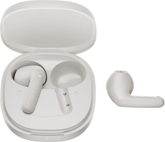 QCY Air Earbud Bluetooth Handsfree Earphones with Sweat Resistance and Charging Case White