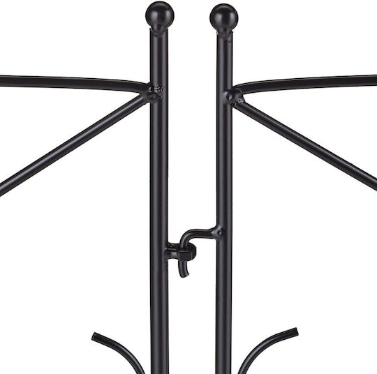 Pachet 6 Borduri Decorative din Metal pentru Grădină Flori 60 X 59.5 X 1 Cm