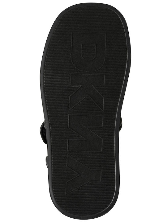 Llano Women's Flat Sandals in Black Color