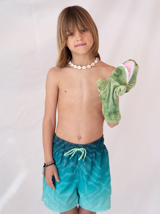 Tortue Kids Swimwear Swim Shorts Green