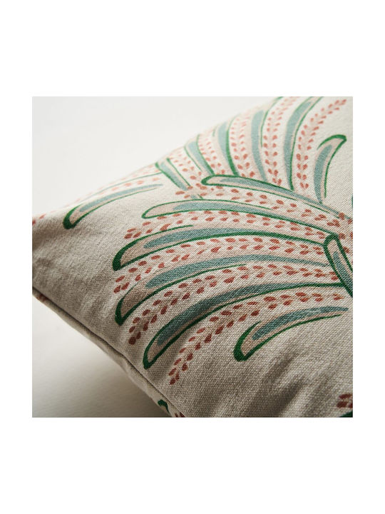 Gofis Home Decorative Pillow Case from 100% Cotton Fresh Aqua 43x43cm