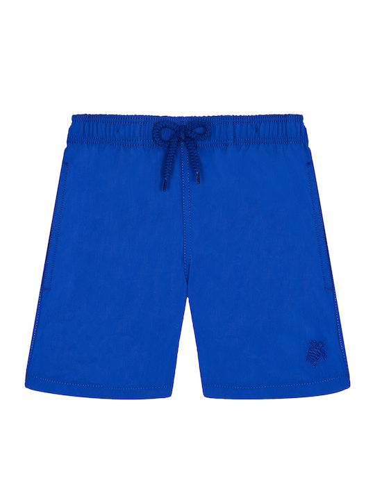 Vilebrequin Kids Swimwear Swim Shorts Marrakech Blue