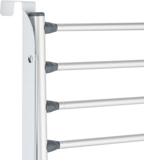 Relaxdays Folding Hanging Clothes Drying Rack made of Aluminum with Hanging Length 3.8m