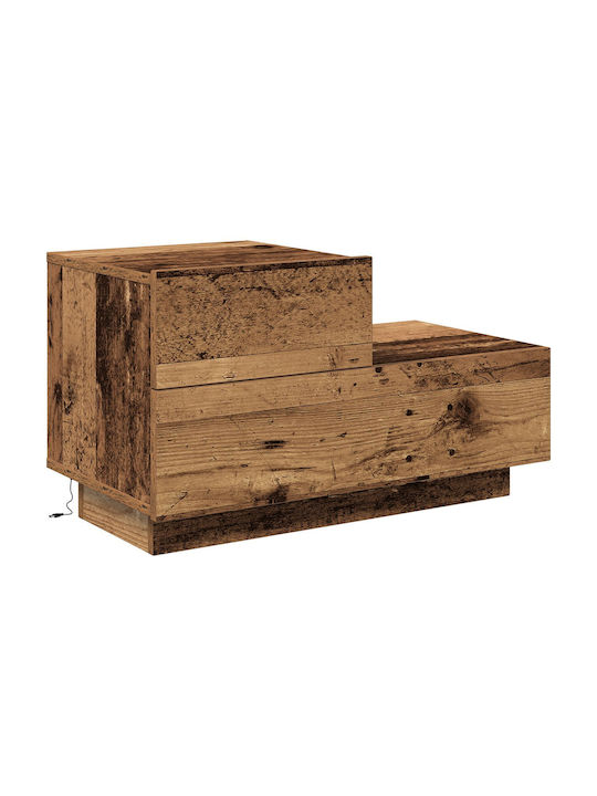 Nachttisch Old wood 70x36x40.5cm