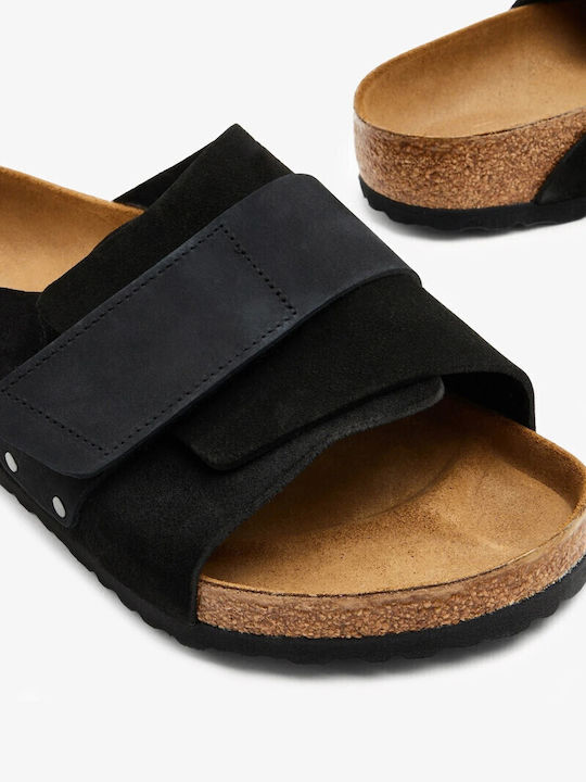 Kyoto Men's Sandals Black Narrow Fit