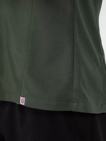 Kochjacke Javier Khaki Kurzarm Giblor's