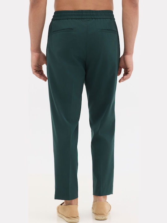 Herrenhose Elastische Entspannte Passform Grün