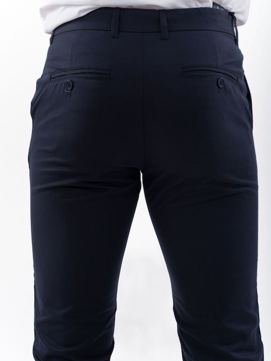 Men's Trousers Chinos Blue