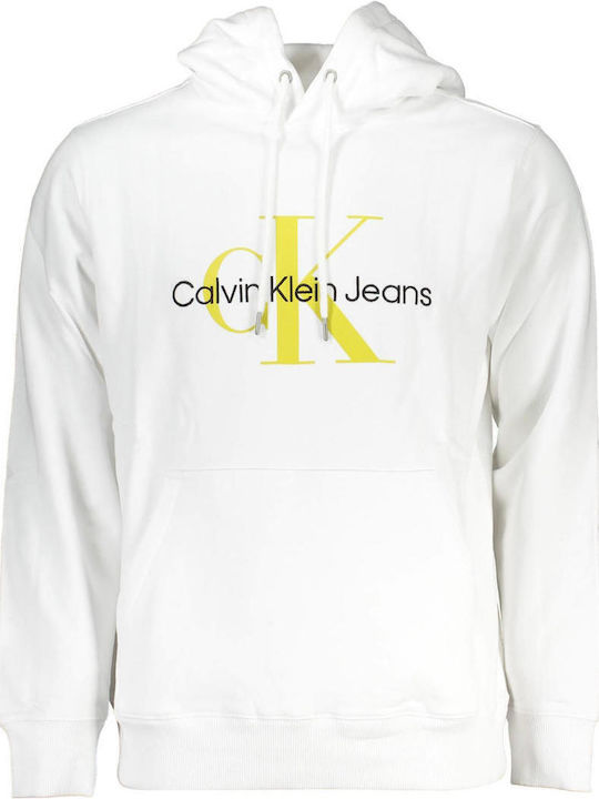 Calvin Klein White with Hood