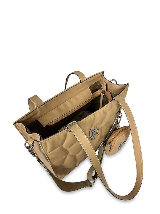 Women's Shoulder Bag Beige
