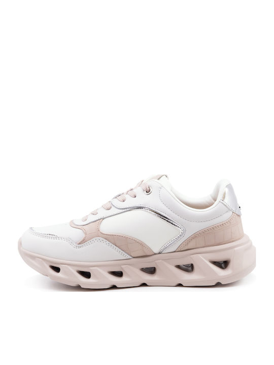 Γυναικεία Ανατομικά Sneakers Λευκά