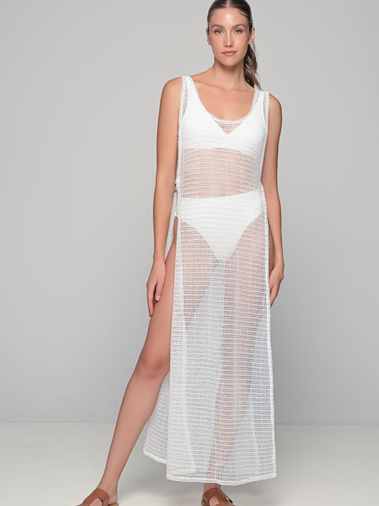 Milena by Paris Damenbademode Kaftan Paraliás Weiß Milena by Paris Damenbademode Kaftan Paraliás Weiß