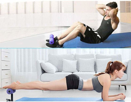 Wtd1002 Fitnessgerät Fußstütze Crunches Liegestütze Tragbar Lila