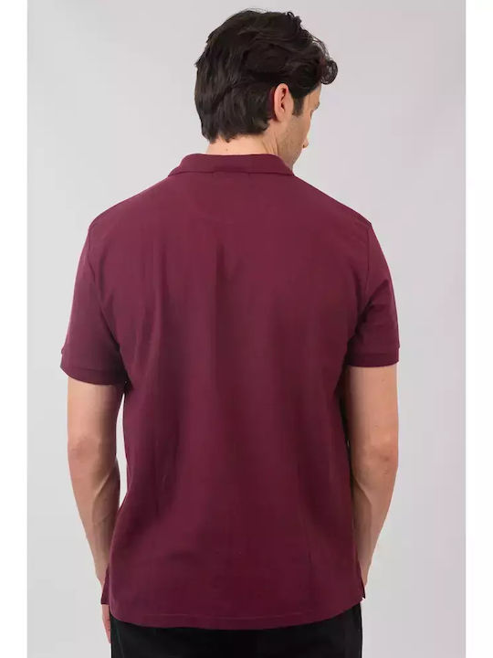 Polo T-shirt Dark Raspberry