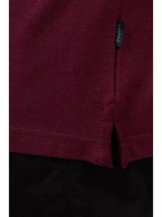 Polo T-shirt Dark Raspberry