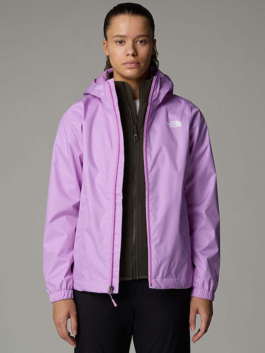 Quest Jacket Γυναικείο Μπουφάν για Χειμώνα Λιλά